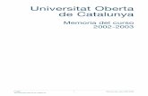 Universitat Oberta de Catalunya - UOCopenaccess.uoc.edu/webapps/o2/bitstream/10609/170/... · Cátedras de investigación ... en red y en la red de investigadores y profesionales