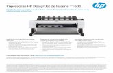 Impresoras HP DesignJet de la serie T1600 - Solitium · 2019-10-03 · El espacio más compacto se ha calculado usando todos los dispositivos en el modo de operación con una cesta
