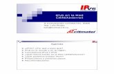 IPv6 Red CENIAInternet - 2005 · 3 ¿Por qué IPv6? nIPv4 para suplir este problema requiere de NAT(Network Address Translation) lo cual constituye una limitación. ¤Aplicaciones