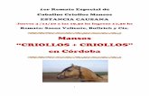 Mansos “CRIOLLOS + CRIOLLOS” en Córdoba · El/los inspector/es actuantes podrán delegar la tarea de medición en un ... DE GUAMPA CANTO GRAN CAMPEON MACHODE PALERMO 1969 Y 1970
