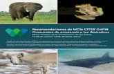 Propuestas de enmienda a los Apéndices Recomendaciones de WCS….… · WCS Community News Recomendaciones de WCS: CITES CoP18 Propuestas de enmienda a los Apéndices 18ava reunión