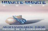 ANIZTASUNAREN - Navarra.com. Noticias de Navarra, Osasuna ... · Organiza: Comisión de Txosnas. 12:00 DISPARO DEL COHETE ANUNCIADOR de las Fiestas de La Hermandad 2017, de la mano