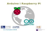Arduino i Raspberry Pi · PDF file Connexió de perifèrics a l'Arduino: entrades i sortides digitals, SPI, I2C, UART 5. Comunicació entre l'Arduino i l'ordinador 6. Bluetooth i RS485