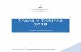 TASAS Y TARIFAS 2019 - Port of Santa Cruz de Tenerife...TASAS Y TARIFAS 2019 Autoridad Portuaria de Santa Cruz de Tenerife 3 2.23 Tarifa para prestación servicio de varada de embarcaciones