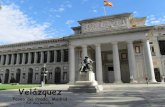 Velázquez Paseo del Prado, Madrid · Paseo del Prado, Madrid Por Ana González. La escultura dedicada a Diego Rodríguez de Silva y Velázquez preside la entrada del frente principal