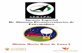 Agencia Espacial De Alumnos Preuniversitarios de Extremadura · 2019-01-26 · Página 2 Misión Mario Roso de Luna I El Ateneo de Cáceres, con la colaboración de la Diputación