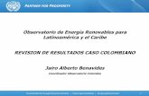 Observatorio de Energía Renovables para Latinoamérica y el ... · priorizados de inversión para la construcción e instalación de la nueva infraestructura eléctrica y para la