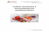 Temario Curso Alergias Alimentarias · Las alergias alimentarias afectan entre un 2 y un 4% de la población (1, 2) en Europa y aproximadamente a un 5-8% de los niños. Las reacciones