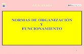 NORMAS DE ORGANIZACIÓN Y FUNCIONAMIENTO · de organización y funcionamiento de los Institutos de Educación Secundaria BOC - 2006/161. Viernes 18 de Agosto de 2006 – 1152 y el