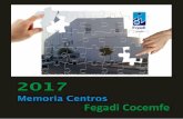 2017...Memoria de Centros 2017 04 Memoria Centros2017 Fegadi Cocemfe Y por último, no podría finalizar esta introducción sin una clara y rotunda alusión a las personas usuarias,