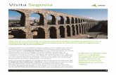 Segovia se ha convertido en una provincia turística ... turistica Segovia.pdf · Nueva, que atraviesa el antiguo barrio hebreo y lleva a la puerta de San Andrés y al alcázar. Fruto