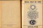 Revista Rosa Cruz N°127 · Este sfmbolo es por 10 tanto el más arcáico de la sabiduria, y es: la estrella de David, para los hebreos; el Macro-Microcos- nios para los Kabalistas;