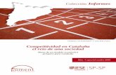 Competitividad en Cataluña el reto de una sociedaddad, la innovación y el comercio y resume los resultados de las contribuciones de Jordi Jaumandreu, Bruno Cassiman, Elena Golovko