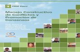 MANEJO CONSTRUCTIVO DE CONFLICTOS · 2014-07-21 · Manejo constructivo de conflictos y promoción de consensos. Primera edición, febrero del 2007 Tiraje: 500 ejemplares ProDiálogo–