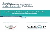 Ley General de Cultura y Derechos Culturales · En un tono más meticuloso que el de Lara –jurídicamente hablando–, Norka López Zamarripa, también experta en legislación cultural,