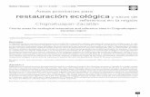 Anatomía de la madera de tres especies de Mimosa ... · Madera y Bosques 22 2: 41-52 2016 41 Áreas prioritarias para restauración ecológica y sitios de referencia en la región