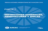 REGULACIONES ARGENTINAS DE AVIACIÓN CIVIL (RAAC)€¦ · (5) Parte 63 – Licencias para Miembros de la Tripulación –Excepto Pilotos: Establece los requisitos y procedimientos