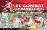 PROGRAMA D’ACTES COMBAT D’ARBÚCIES 2019 EL …...Museu Etnològic del Montseny- La Gabella ... populars, com el joc de pilota o l’argolla; jocs de pensar, com l’alquerc o
