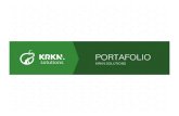 PORTAFOLIO - KRKN Solutionskrkn.solutions/wp-content/uploads/2019/02/010-cv-empresa-a4.pdf · Portafolio de Desarrollo Algunos de nuestros desarrollos son: Si o y Plataforma Ecoﬁlm