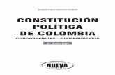 CONSTITUCIÓN POLÍTICA DE COLOMBIA - Inicio · CONSTITUCIÓN POLÍTICA DE COLOMBIA Jorge Enrique Chavarro Cadena CONCORDANCIAS - JURISPRUDENCIA 2a Edición. Queda prohibida toda