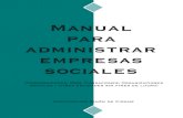Manual para administrar empresas sociales - IPLACEXbiblioteca.iplacex.cl/RCA/Manual para administrar empresas sociales.pdf · para administrar empresas sociales (Corporaciones, ONG,