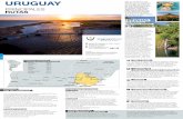 URUGUAY - turismo.gub.uy · Uruguay posee una gran diversidad de paisajes, hábitat de una rica flora y fauna. Es un país de praderas, sierras, ríos, quebradas, humedales y un cuidado