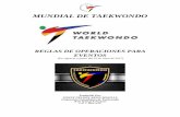 MUNDIAL DE TAEKWONDO - MasTKDmastkd.com/wp-content/uploads/2018/09/Kyorugi-06_ES...Este trabajo lo presento a La Federación Colombiana de Taekwondo como labor adelantada para obtener