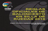REGLAS OFICIALES DE BALONCESTO EN SILLA DE RUEDAS …bsr.feddf.es/pdfs/normativas/7/reglas iwbf esp 2018.pdfREGLAS OFICIALES DE BALONCESTO EN SILLA DE RUEDAS 2018 1 de Diciembre, 2018