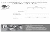 PISA (Programa para la Evaluación Internacional de Alumnos) 2012 de la OCDE38a7a5b0-0eab-4537... · 2017-09-27 · PISA (Programa para la Evaluación Internacional de Alumnos) 2012
