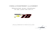 I RALLYESPRINT LLEVANT - MallorcaRallye.commallorcarallye.com/pdf/reglamentos/reglamento_669.pdf · 4.2.Esta Prueba es puntuable para todos los campeonatos de Rallyes aprobados por
