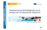 Asociaciones Estratégicas en el ámbito de la Educación ... · SERVICIO ESPAÑOL PARA LA INTERNACIONALIZACIÓN DE LA EDUCACIÓN Un formulario KA2 por ámbito La solicitud la presenta