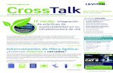 CrossTalk - Leviton · salones de clases y salas de conferencia. El Extensor Transmisor y Receptor USB 2.0 soporta dispositivos de alta velocidad (480 Mbps), velocidad plena (12 Mbps)