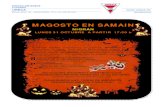 MAGOSTO EN SAMAIN - URECAnuevo.ureca.es/wp-content/uploads/2016/09/Circular-8... · 2019-11-19 · El próximo viernes 11 de noviembre, a las 21:30 horas, celebraremos la tradicional
