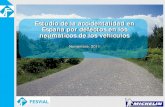 Estudio de la accidentalidad en España por defectos en los ... · Estudio de la accidentalidad en España por defectos en los neumáticos de los vehículos . Noviembre, 2011 . 1