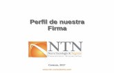 Perfil de nuestra Firma - NTN Consultoresntn-consultores.com/wp-content/uploads/2014/03/PERFIL-NTN-2017 … · • Conceptualización de la afinidad entre datos y procesos. Arquitectura