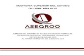AUDITORÍA SUPERIOR DEL ESTADO DE QUINTANA ROO · Auditoría Superior del Estado de Quintana Roo Página 8 de 11 Figura 4: Señala el porcentaje de los gastos trimestrales que el