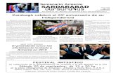 Semanario Armenio SARDARABAD Œ†ðî†ð†ä†î · 2014-09-03 · día de ayer, la Repœblica de Nagorno-Karabagh celebró el 23” aniversario de su independencia con una serie