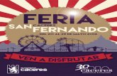 folleto feria 2016 - Juventud Ayuntamiento de Cáceresjuventud.caceres.es/sites/default/files/juventud/archivos...San Feria fernando del 20 al 29 de mayo 2016 caceres Un año más