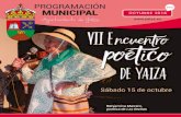 PROGRAMACIÓN MUNICIPAL OCTUBRE 2016 Ayuntamiento de …ayuntamiento.yaiza.s3.amazonaws.com/docs/...2016.pdf · noche rica en versos y declamación. El 15 de octubre es el día señalado