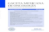 V 5, Suplemento 3, 2006 ISSN 1665-9201 - Gaceta Mexicana de … V5 No 3 2006 CO… · Consenso Mexicano de Cáncer Epitelial de Ovario. Reto diagnóstico y terapéutico Carlos M.