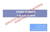 Cristina Ruiz Bayón R1 Medicina Interna Complejo ...Caso clínico . Enfermedad Actual: Desde el alta, aproximadamente 15 días antes, ... con fracaso renal agudo Pérdida brusca e