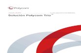 Solución Polycom Trio...final, descargas de software, documentos sobre los productos, licencias de los productos, consejos para solucionar problemas, solicitudes de servicio y mucho