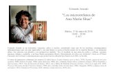 Los microrrelatos de Ana María Shua - Instituto de Lengua ...€¦ · Encuentro de Escritores Latinoamericanos que promoviera la editorial Seix Barral en el 2003, en Sevilla. Es