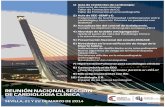 DE CARDIOLOGÍA CLÍNICAsecardiologia.es/images/stories/eventos/2014-03-21... · SEVILLA, 21 Y 22 DE MARZO DE 2014 1) Aula de residentes de cardiología: Concurso de casos clínicos