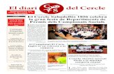 El Cercle Sabadellès 1856 celebra la gran festa de ... · al 30 de desembre Entrevista al president del Club Tennis Sabadell, Manel Giménez PÀGINA 20 El 9 de desembre encesa de