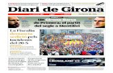 Un Girona-Barça · anar de càmping, pesca, per a excursions, etc. EL RETROCÉS de turisme espanyol va fer caure l’ocupació hotelera a l’agost 17 GIRONA Liciten per 510.000