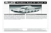 Panther Ausf. D / Ausf. A 03107-0389 · Por favor, preste atenção aos símbolos que seguem pois os mesmos serão usados nas próximas etapas de montagem. Observera: Nedanstående