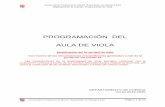 PROGRAMACIÓN DEL AULA DE VIOLAcpmangelbarja.centros.educa.jcyl.es/sitio/upload/PROGRAM... · 2020-04-22 · Conservatorio Profesional de Música “Ángel Barja” de Astorga (León)