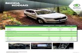 ficha tecnica kodiaq 2018...Škoda kodiaq 1/2 Fotos referenciales. Confirmar stock de modelos en concensionario. Especificaciones y equipamientos sujetos a cambio sin previo aviso.