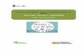 Proceso participativo sobre la movilidad urbana en Mallén ...aragonparticipa.aragon.es/...taller_2_movmallen.pdf · El taller nº 2 de diagnosis se desarrolló el día 10 de junio